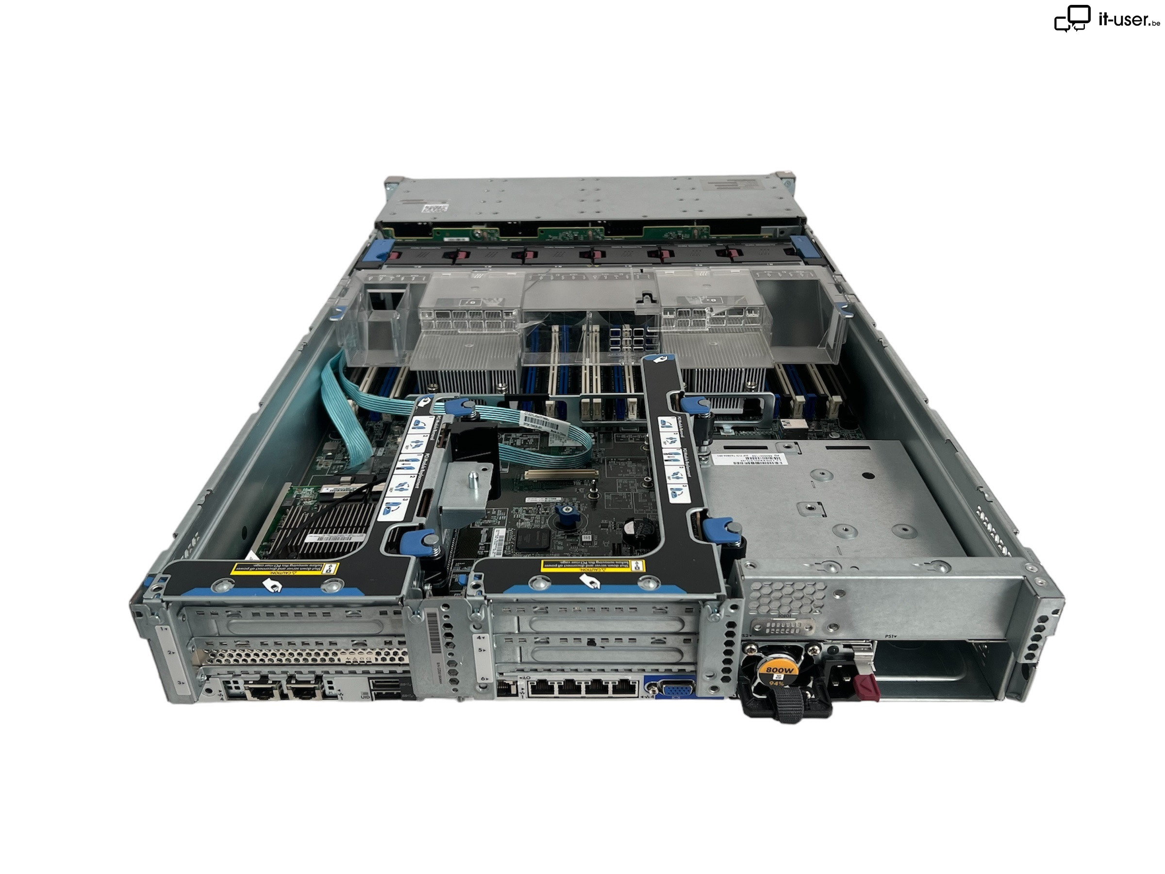 HP ProLiant DL380 Gen9 12xLFF / 2 x E5-2680 v4 / 16GB 2133P / P840 4GB / 800W