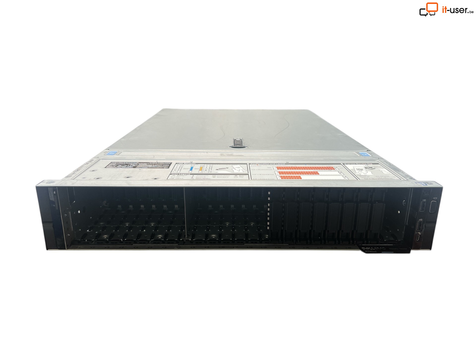 DELL PowerEdge R740xd 24xSFF (NVMe) / 2 x Gold 6138 / H330 / 2 x 1100W