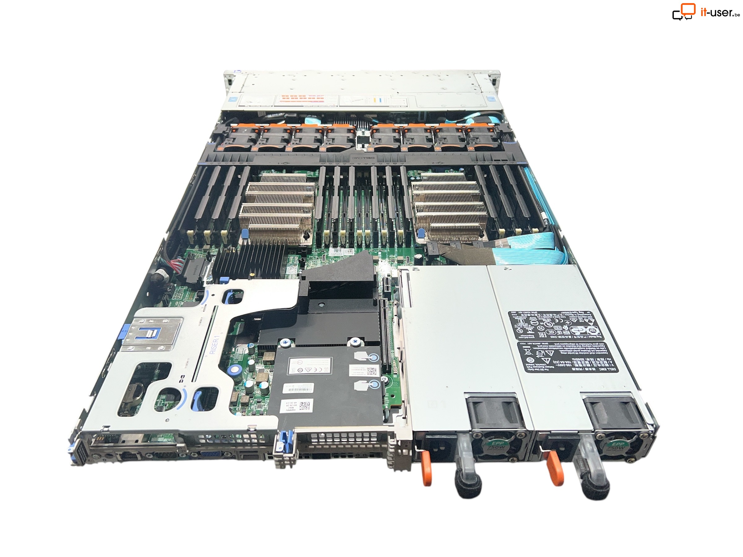 DELL PowerEdge R640 8xNVME + 2xSFF / 2 x Gold 6138 / H330 Mini / 2 x 750W