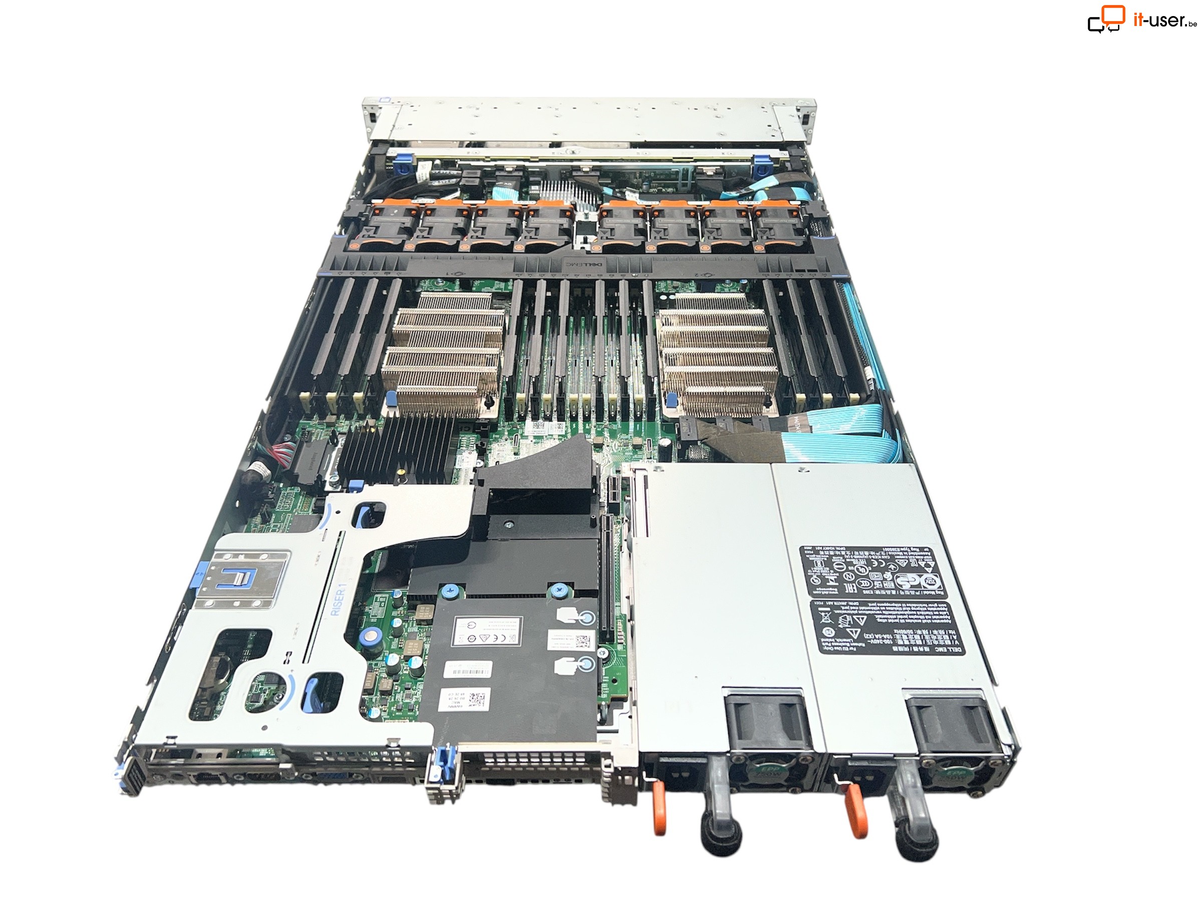 DELL PowerEdge R640 8xNVME + 2xSFF / 2 x Gold 6138 / H330 Mini / 2 x 750W